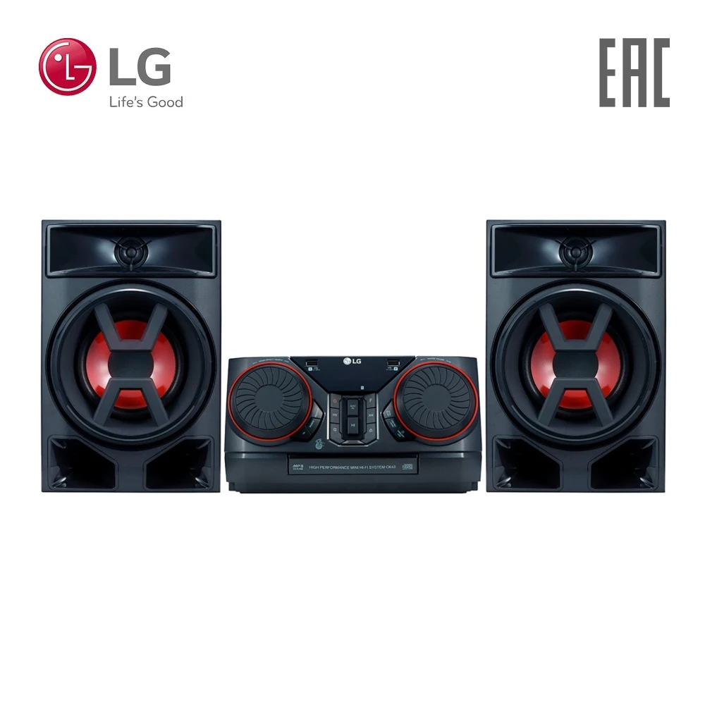 Аудиосистема LG с диджейскими функциями XBOOM CK43 | Электроника