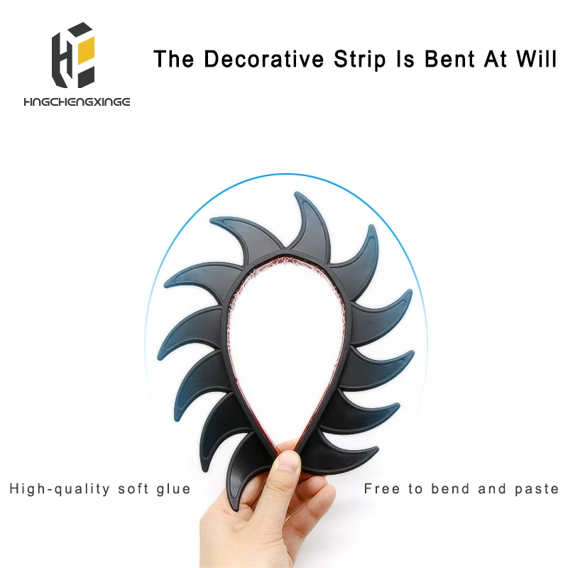 Декоративная полоска для мотоциклетного шлема гребень Модифицированная