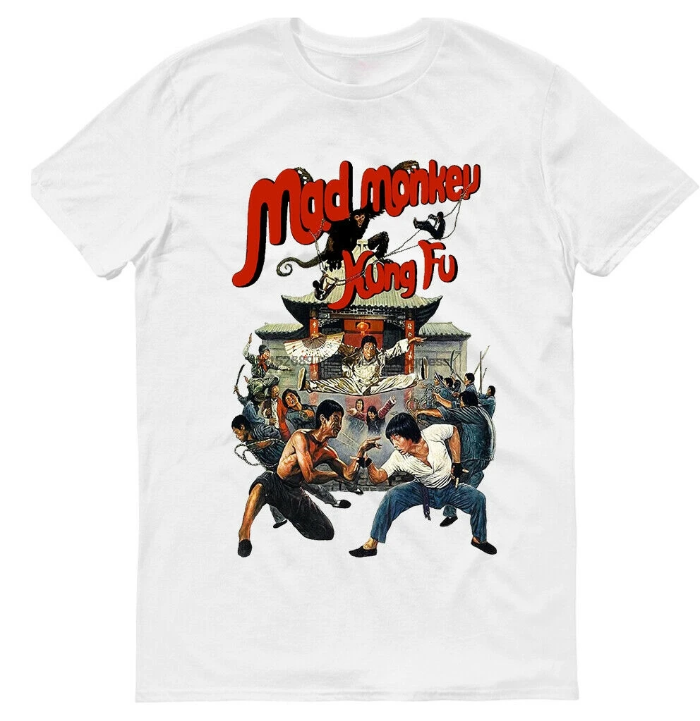

MAD MONKEY KUNG FU ACTION1979 OLD MOVIE MENS T-SHIRT SIZE S-5XL G0212
