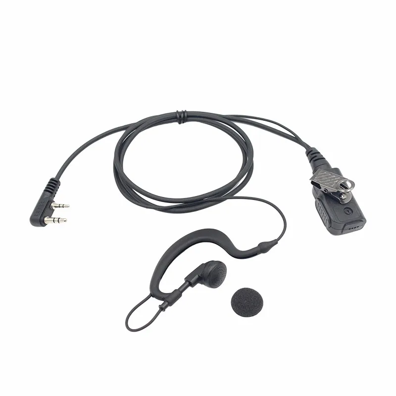 

Earpiece with Mic 2 pin G Shape Headset for Baofeng UV-5R BF-888S BF-F8HP BF-F9 UV-82 UV-82HP UV-82C Kenwood Walkie Talkie Radio