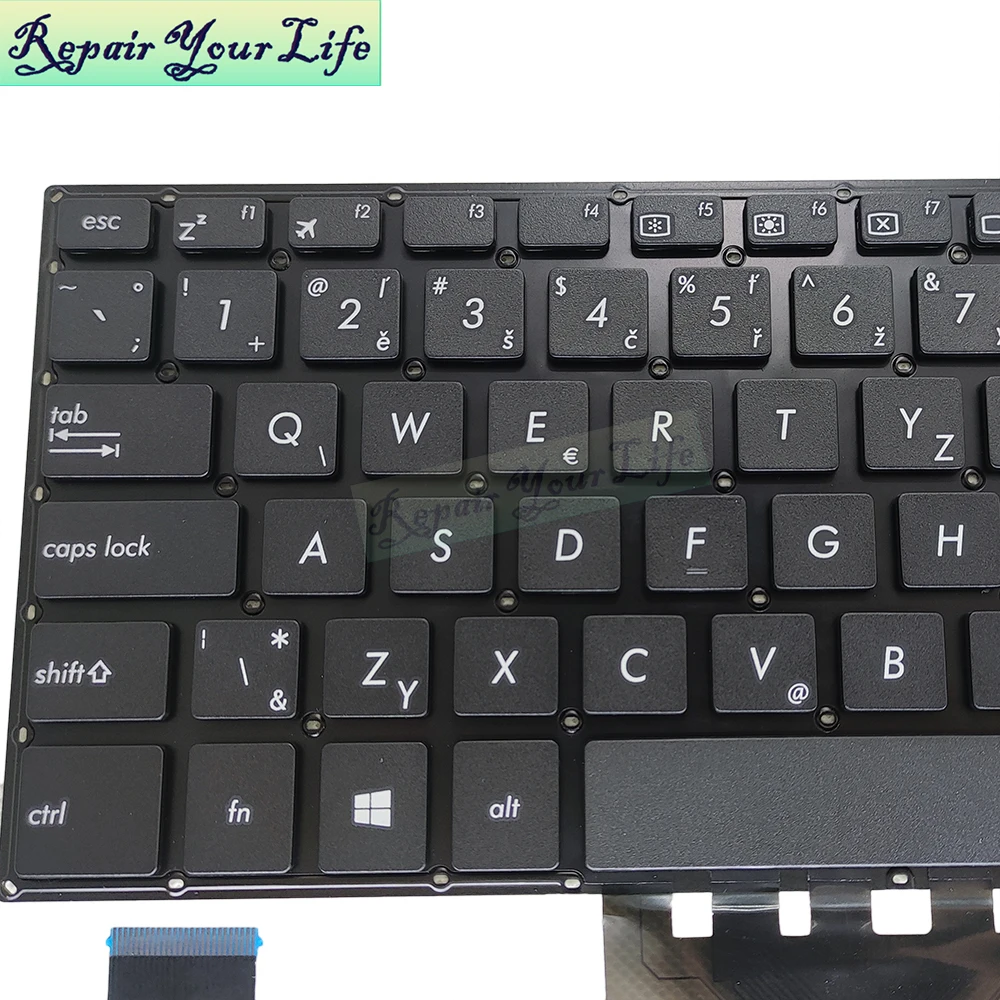 

Czech Belgium keyboard for ASUS X507 X507MA X507L X507U Y5000 notebook PC keyboards black New EU Euro 0KNB0 5100BE00 5100CS00