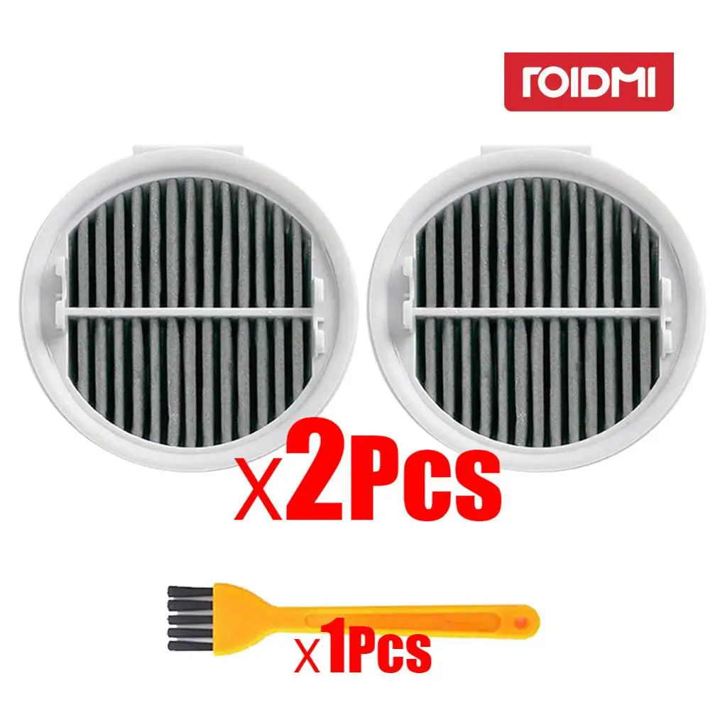 Сливовый XIAOMI ROIDMI F8 часть упаковки ручные Запчасти для пылесоса наборы HEPA фильтр ролик щетка мягкий пух углеродное волокно - Цвет: Сливовый