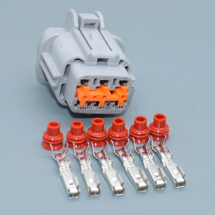 Shhworld Sea 6 Pin 6185-1175 PB291-06127 PB291-06127 автомобильное электрическое гнездо для фары свет лампы разъем для Nissan