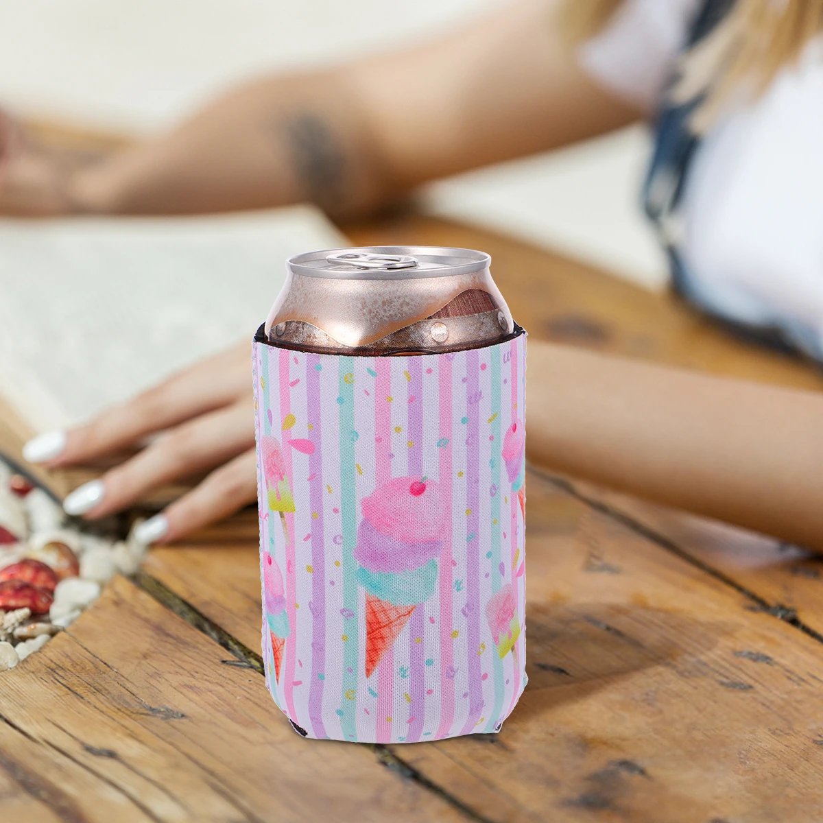 4 шт креативный Кокс пиво может покрыть многоразовые консервные защитные рукава