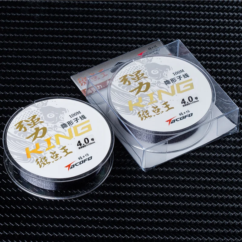 

100M Fishing Line Invisible Nylon Japan Imported Raw Silk carp Wear-Resistant fishing accessories equipment pesca