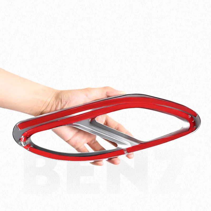 2 шт. автомобильный глушитель выхлопная труба задняя крышка металлическая