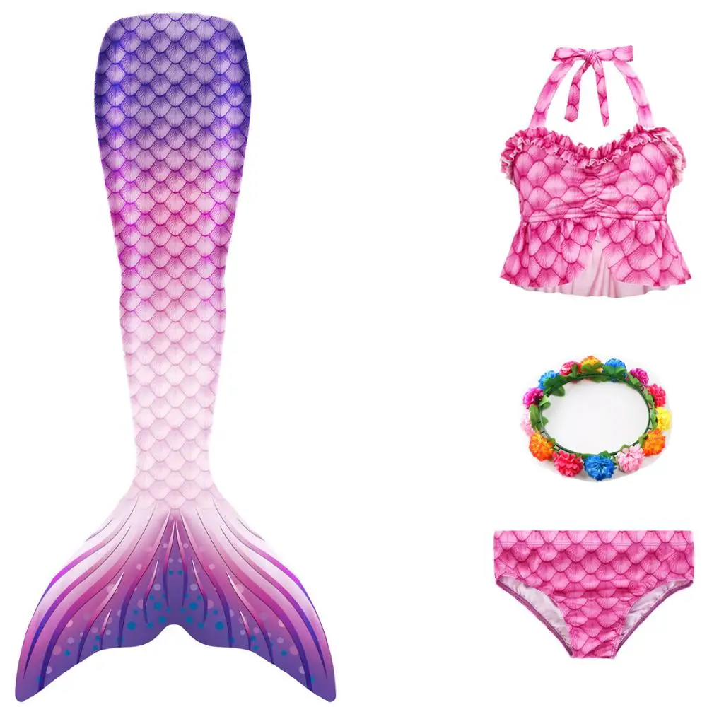 Женский купальный костюм хвост русалки черный пляжный для косплея | Тематическая