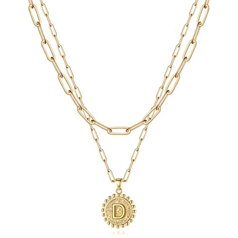 Женское ожерелье с подвеской в виде букв 26 |