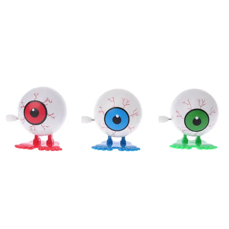 

Halloween Clockwork Jumping Eyeball Mechanical Educational Toy Prank Game Supply