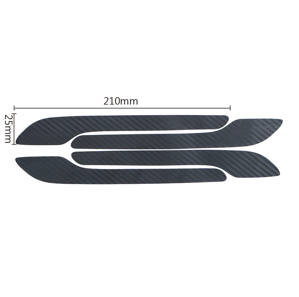 

4 Pcs/Set Anti-scratch Door Handle Wrap DIY Car Door Handle Sticker For Tesla Model 3 Protector Decals Decorative Car-styling