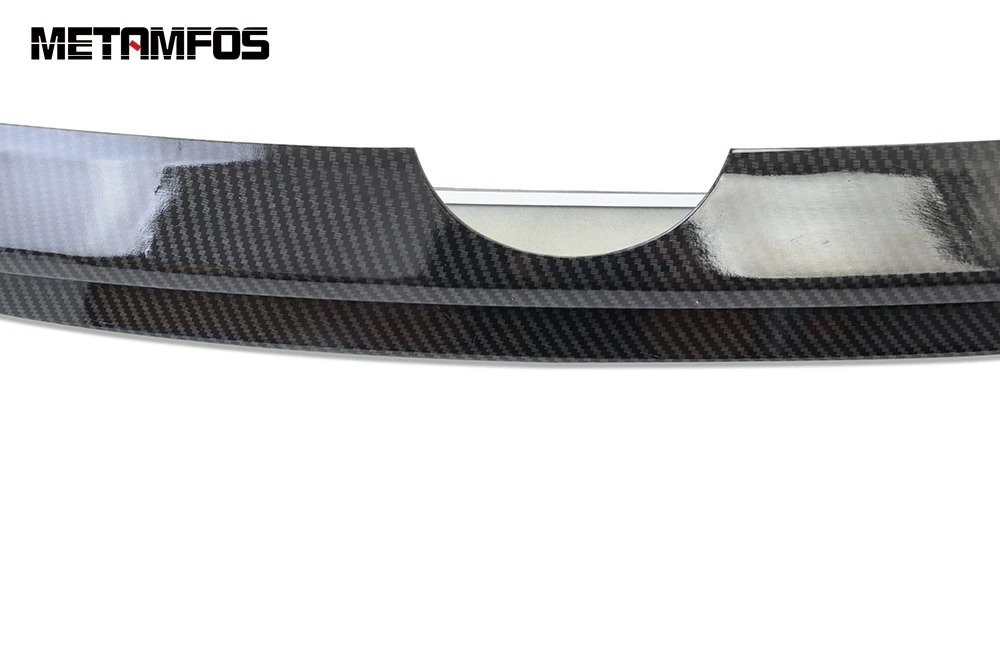 

For Toyota CHR C-HR 2016-2018 2019 Rear Trunk Lip Spoiler Strip Tail Wing Sopiler Sticker Carbon Fiber Accessories Car Styling