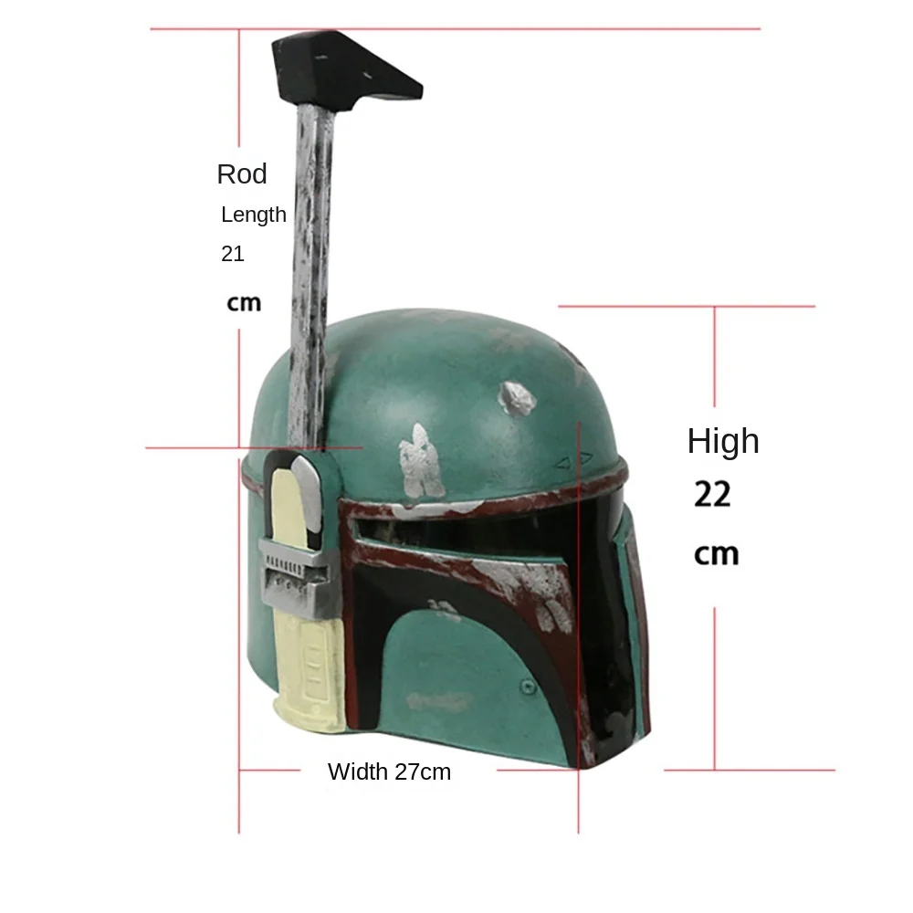 Новинка Женская латексная маска для Хэллоуина охотника за головами Boba Fett