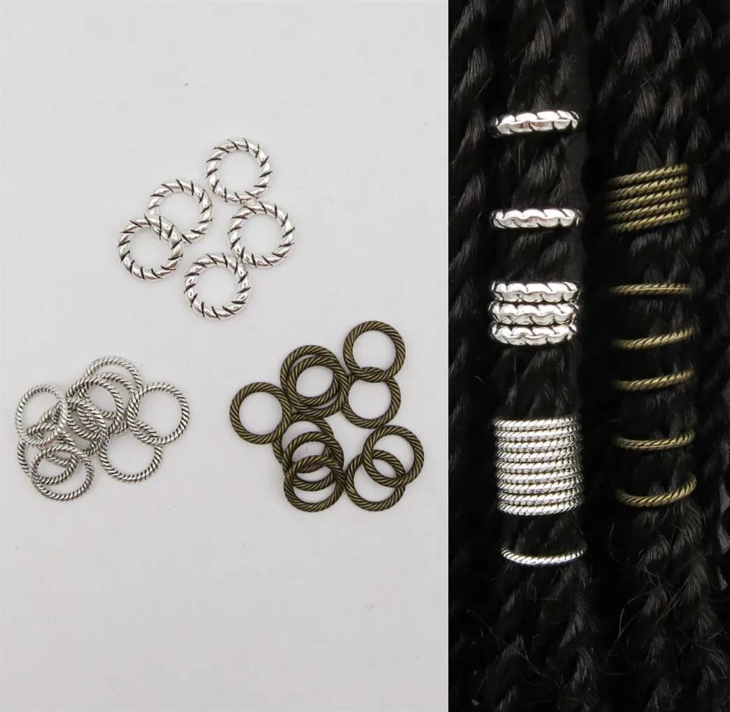 10 шт. 30 бисер для волос в форме дредов|dread cuffs|dreadlock beadsbeads dread |