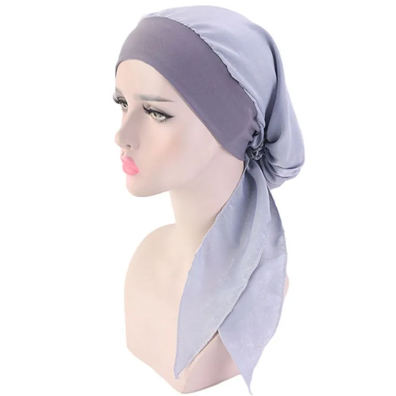 

2021 Fashion Printed Flowers Women Inner Hijabs Cap Muslim Head Scarf Turban Bonnet Ready To Wear Ladies Wrap Under Hijab Caps