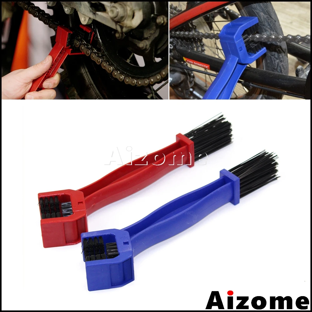 

Motorcycles Bike Bicycle Chain Clean Brake Brush Cleaning Gear Remover Chain Maintenance Brush Brake Remover Crankset Scrubber