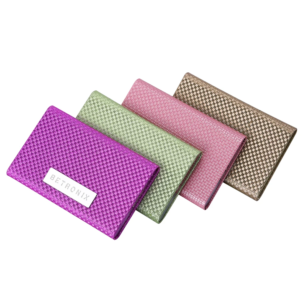 Креативный Повседневный чехол унисекс для визиток алюминиевый держатель из