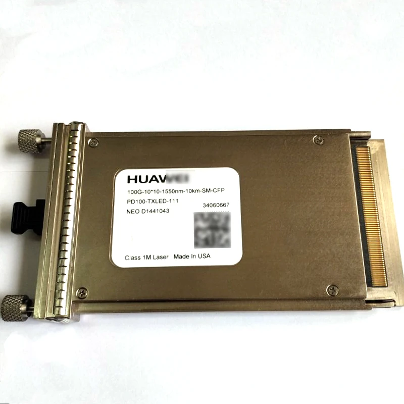 

Original HW 100G-10-10-1550nm-10km-SM-CFP Module DMT Transponder Optica Fiber Transceiver
