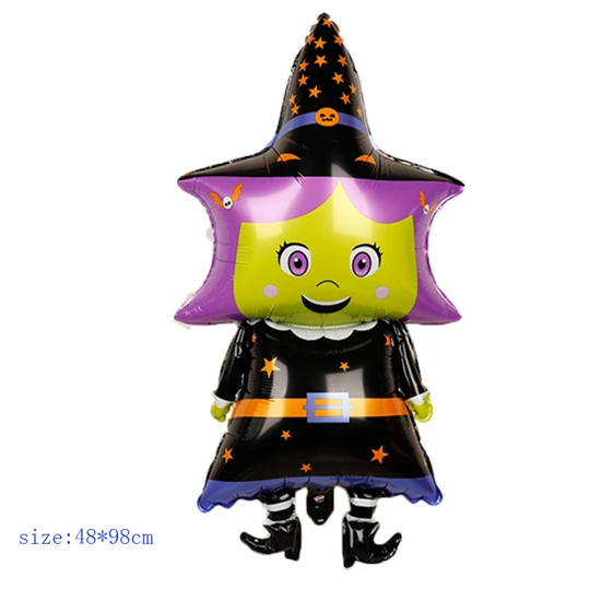 Witch balloons Золотая, серебряная маска для лица, Вечерние Маски для лица, карнавальные маски, принадлежности для вечеринки-девичника, Вечерние Маски для Хеллоуина - Цвет: Witch balloons