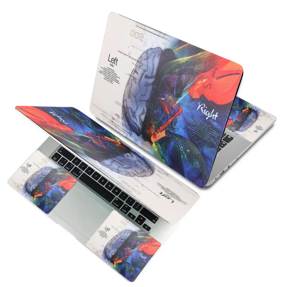 Brain Prints 11," 12" 1" 14" 1" 15,4" 15," Ноутбук художественная Наклейка Обложка Винил Ноутбук PC защита многоразового применения водонепроницаемый