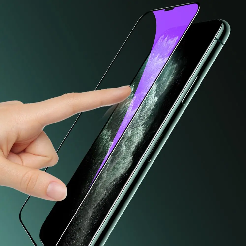 

Ultra-Thin Tempered Glass On Iphone 12 Pro Max Mini Anti- Blue Ray Iphone 11 Screen Protector Phone Accessories