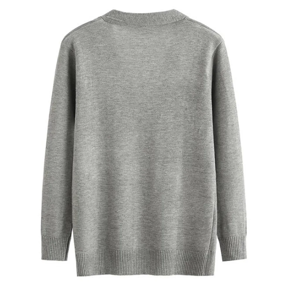 

Korean Cardigan Men Sweater Knitted Top Men Clothes Navy Blue Long Sleeve V Neck Knitwear Oversized Sweater Jacket Mens Coats