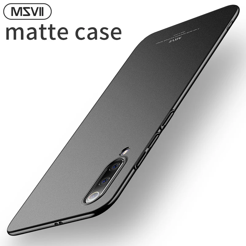 Msvii ультра тонкий чехол для Xiao mi 9 mi 8 Sandy матовая задняя крышка для mi 9 SE mi 8 Lite Pro полная защита Fundas Capa