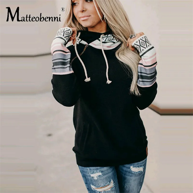 Новые осенние Цвет одинаковые худи женские свитшоты больших размеров теплая