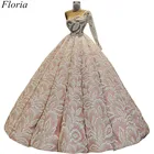 Floria 2021 свадебное платье для невесты, свадебвечерние Бальные платья, роскошные женские платья размера плюс комплект свадебной коллекции CXF68