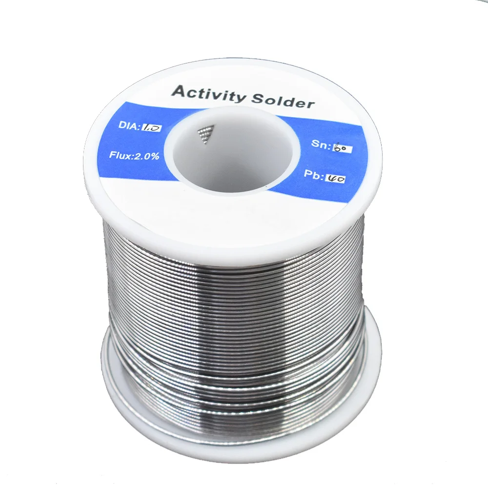 

60-40 Tin Lead Rosin Core Solder Wire Soldering Sn60 Pb40 Flux 0.039"/1.0mm 1LB