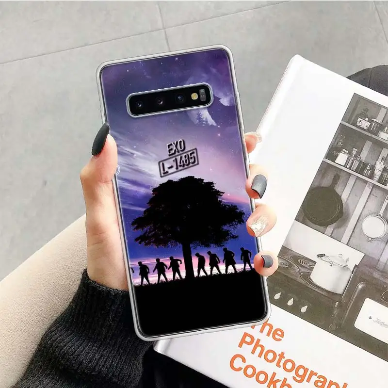 Экзо лежал Kai Chanyeol Sehun чехол для samsung Galaxy A10 A20E A30 A40 A70 M30S A50S A6 A7 A8 A9 плюс мягкий чехол для мобильного телефона чехол Coque