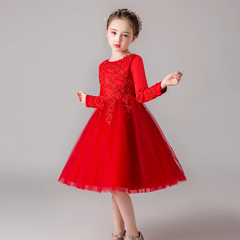 Платье принцессы для девочек платье 2019 новые корейские детские костюмы с