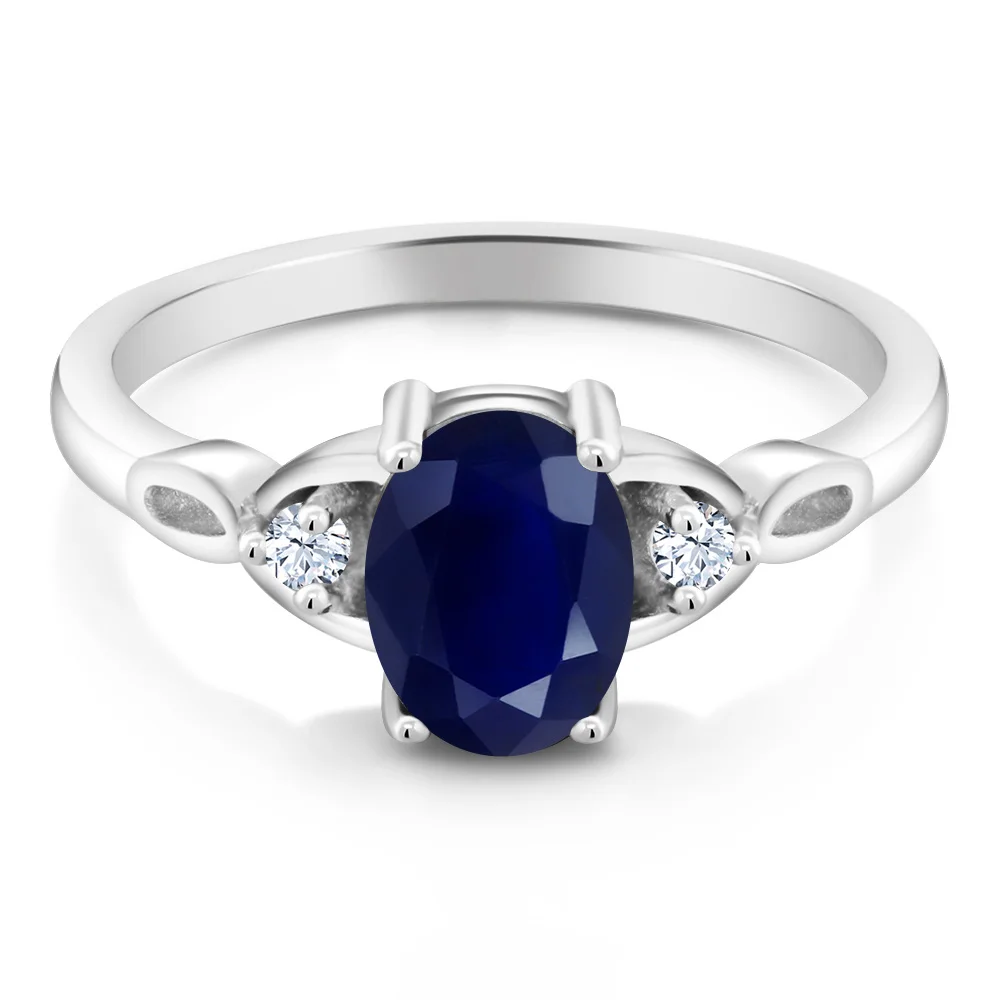 Женское Обручальное Кольцо GemStoneKing кольцо из стерлингового серебра 925 пробы с