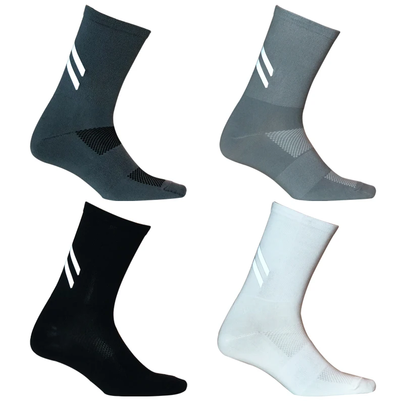 

High Quality Night Reflective Professional Cycling Socks New Spring and Summer Wear-resisting Breathable Quick Drying for Sport
