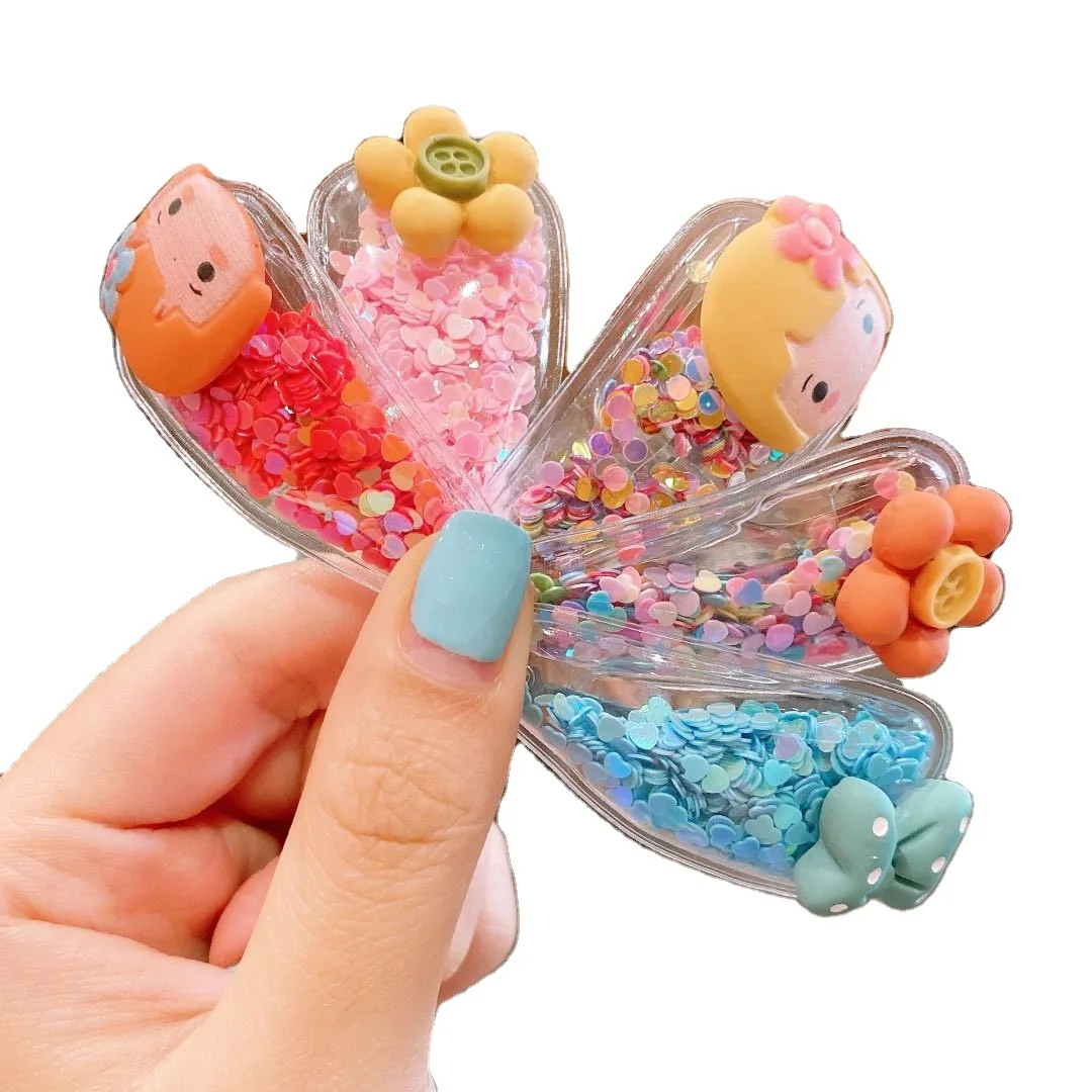 

10pcs/set Children Fruit Hairpins Baby Girls Headwear Cute Cartoon Rabbit Hair Clips for Baby Gifts Kids Hair Accessories