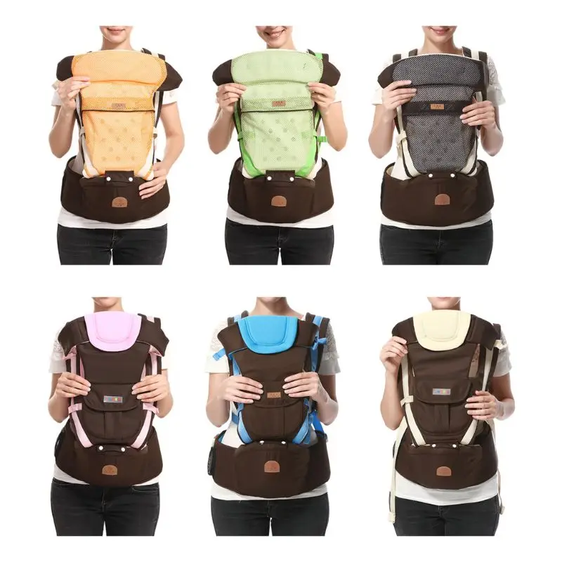 

Single/Double Shoulder Baby Strap Waist Stool Multifunction Kids Infants Carrier Children Cushion Belt 090A
