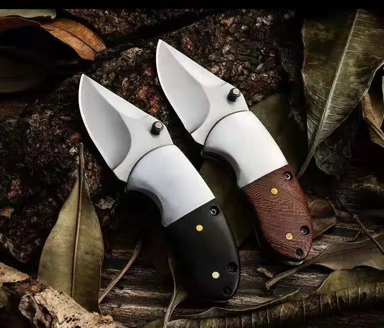 Тактический 55HRC высокая твердость 3CR13 лезвие из нержавеющей стали + твердая