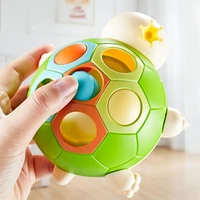 montessori educational 3d animal toys colorful kids fidget toys spherical exercise hands on ability early educational toys gifts