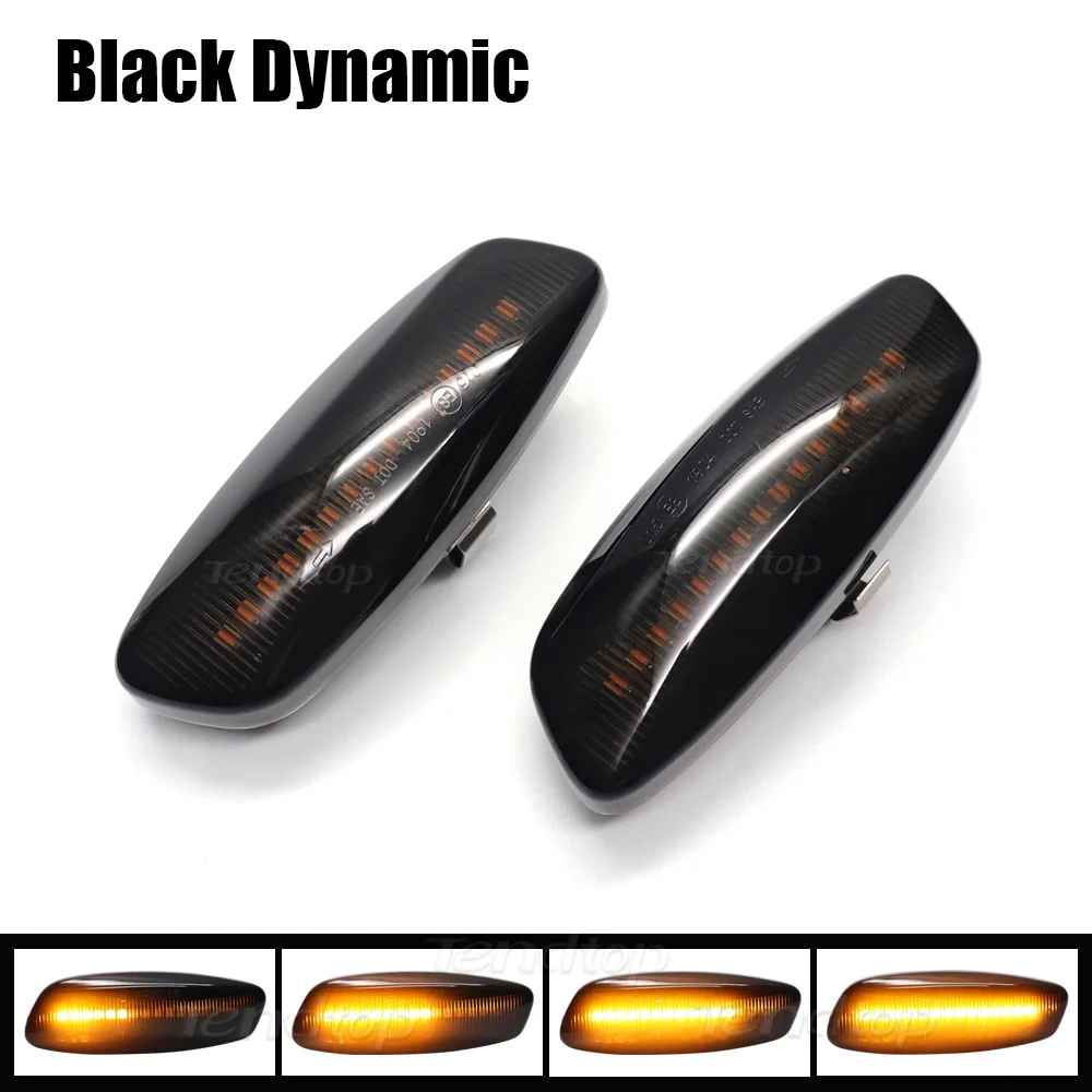 

2x для Citroen C4 Picasso C3 C5 DS4 Peugeot 308 207 3008 Индикаторная лампа Динамический мигающий светодиодный боковой габаритный указатель поворота