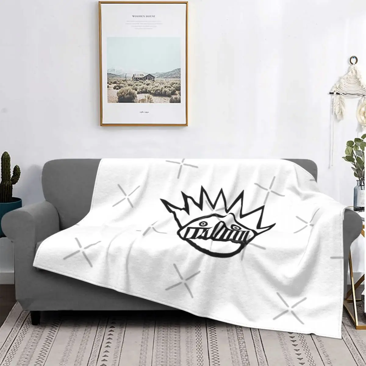 

Jegrigh-Manta a cuadros para cama, manta a cuadros para Picnic, de verano