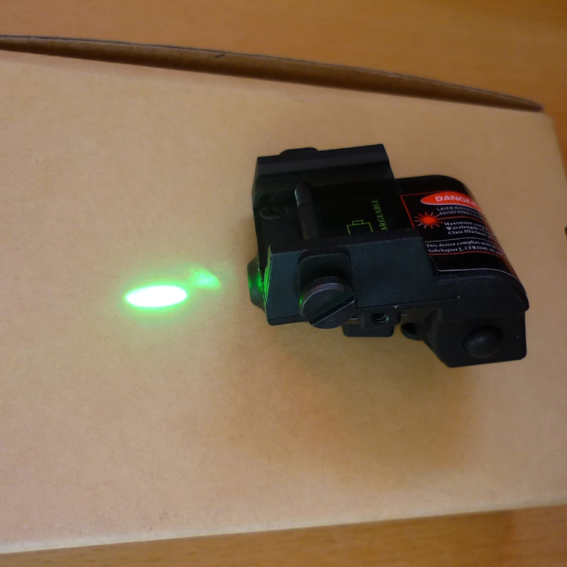 

5mw Rechargeable Tactical Glock 17 18c 19 21 Taurus G2C CZ 75 Green Laser Sight for Railed Pistol Aim Laser Defense mira laser