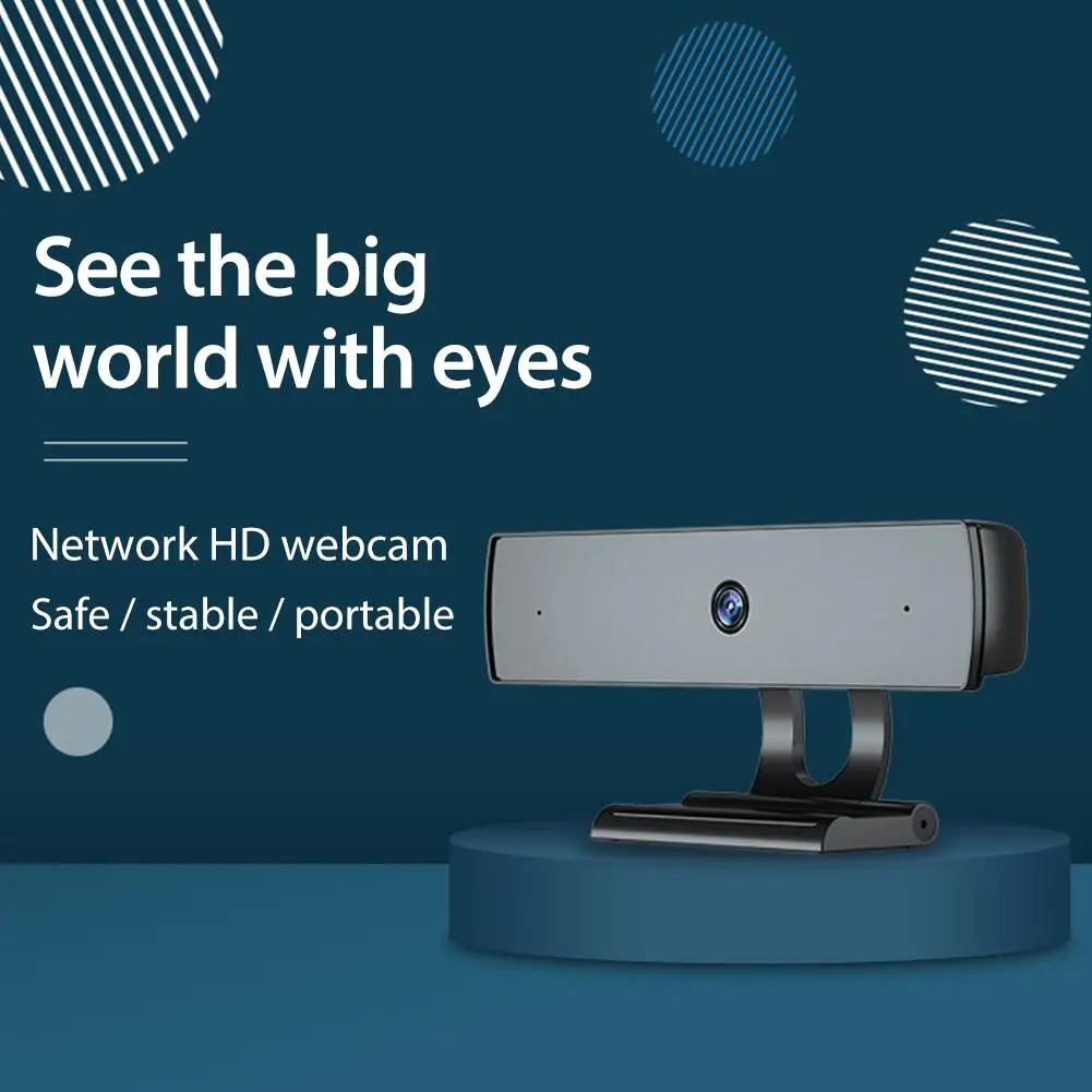 

HD Webcam 1080P USB Webcam With Dual Microphone Computer Camera Manual Focus Setting For Video Conference Live Streaming