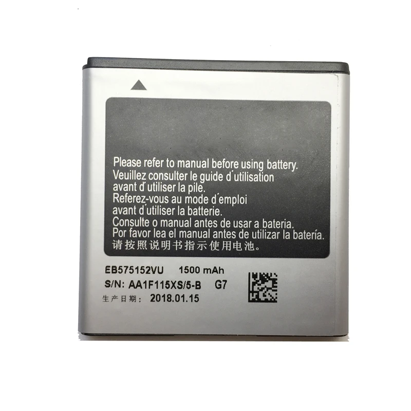Мобильный телефон аккумулятор 1650mAh EB575152LU для Samsung Galaxy S I9000 I9003 I9001 I779 I589 I919 I919U I897 T959
