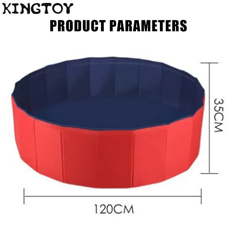 

Children Folding Ocean Ball Pool Diameter 120cm*30cm for Baby Indoor&Outdoor Playground Washable Kids Gift Toys 93270