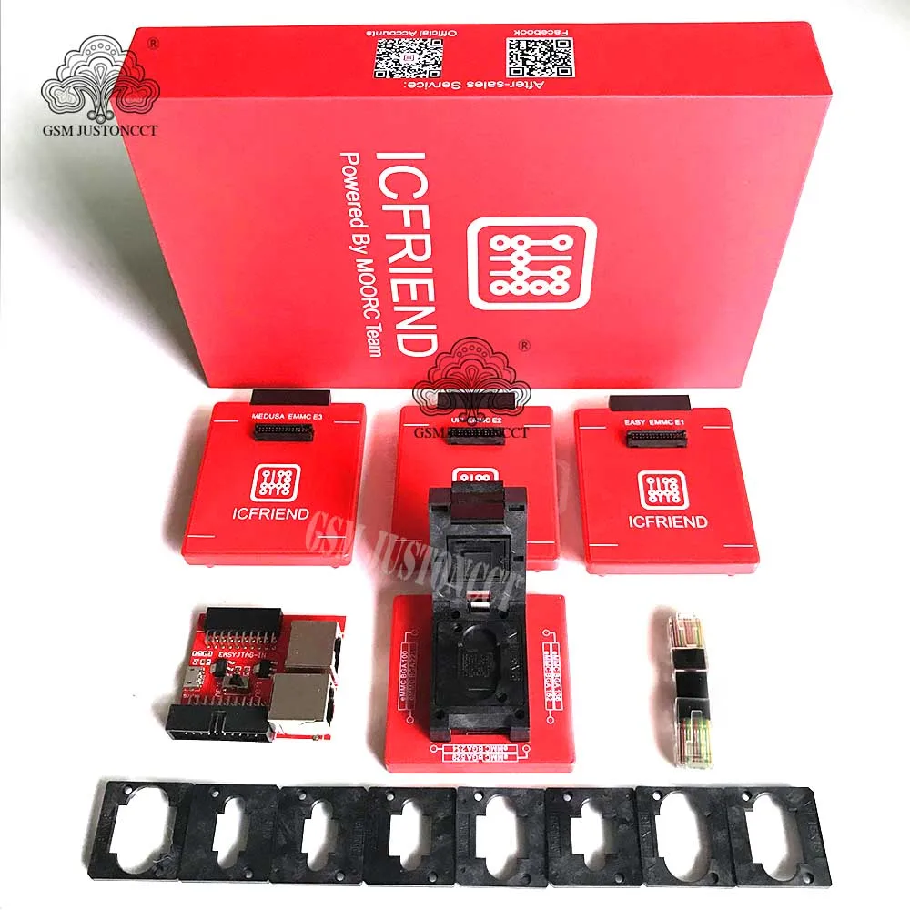 Улучшенная версия Emate box pro и простая розетка обновление до 13 в 1 поддержка BGA100 136 168