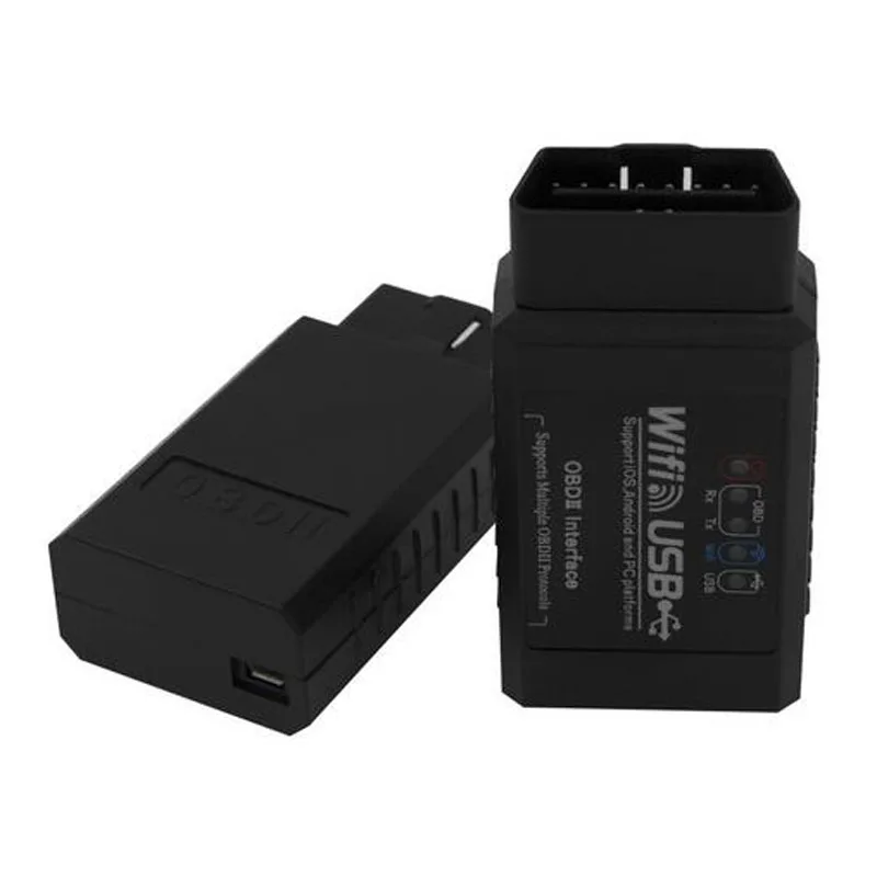 USB ELM327 Wifi сканер Авто OBD2 диагностический инструмент ELM 327 WIFI/Bluetooth OBDII V 1 5