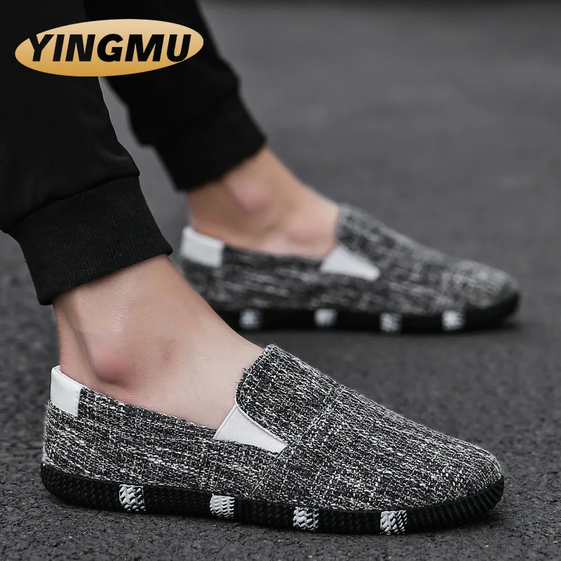 

Summer men's casual shoes trend linen men's shoes men's fashion shoes men's board shoes shoes for men male shoes fashion