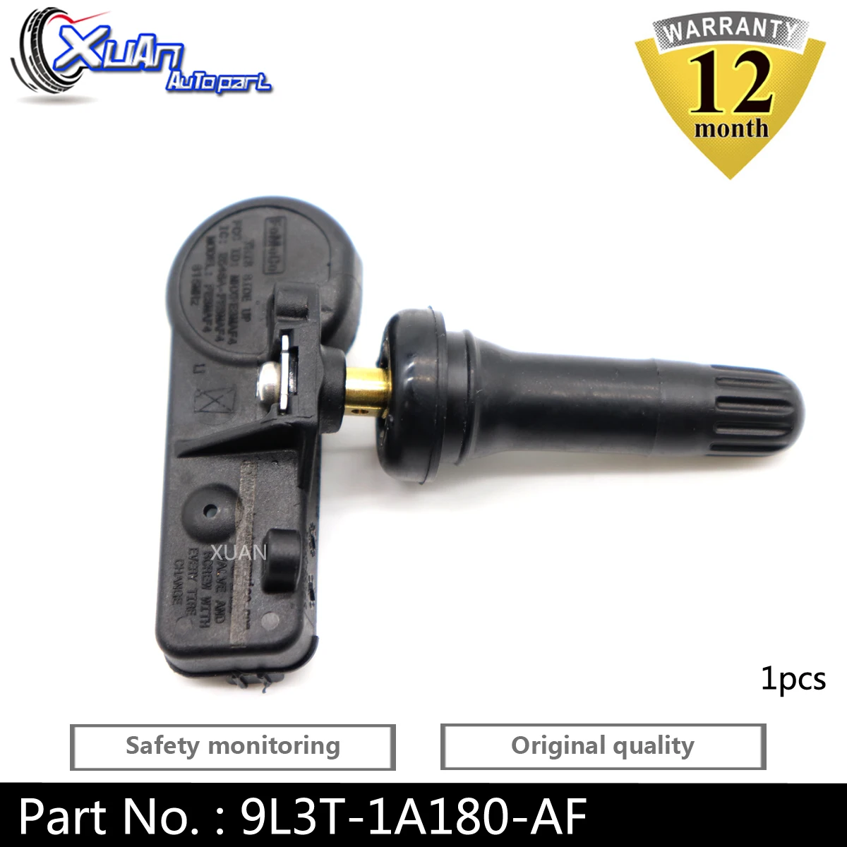 XUAN 1 шт. TPMS датчик давления в шинах 9L3T 1A180 AF для Ford флуоресцентная флексная флейта