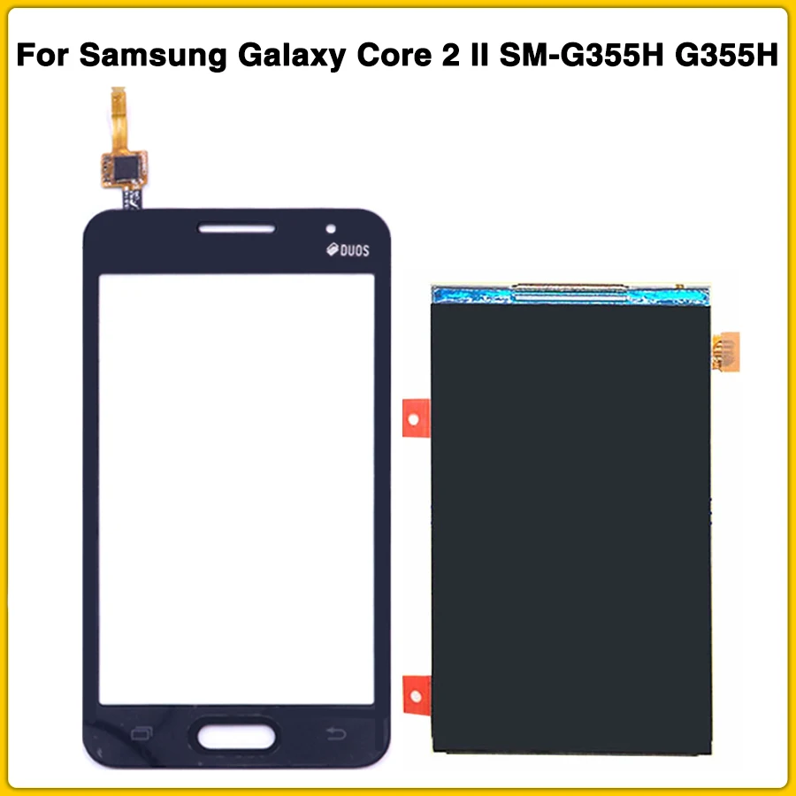 Новый сенсорный жк-экран для Samsung Galaxy Core 2 II SM-G355H G355H G355 G355M жк-дисплей сенсорная