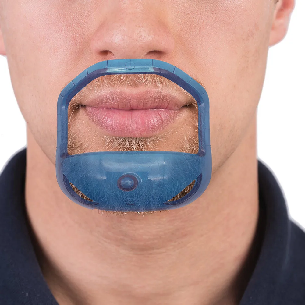 5 Мужская расческа для коррекции формы бороды стиль шаблон Goatee направляющая форма для бритья инструменты для путешествий должны иметь бороду модель карты