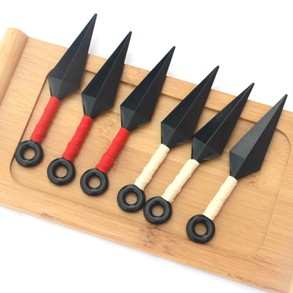

Naruto Figures Anime Figure Kunai Hatake Kakashi Akatsuki Uchiha Itachi Cosplay Props Weapon Collection Plastic Model Kids Gifts